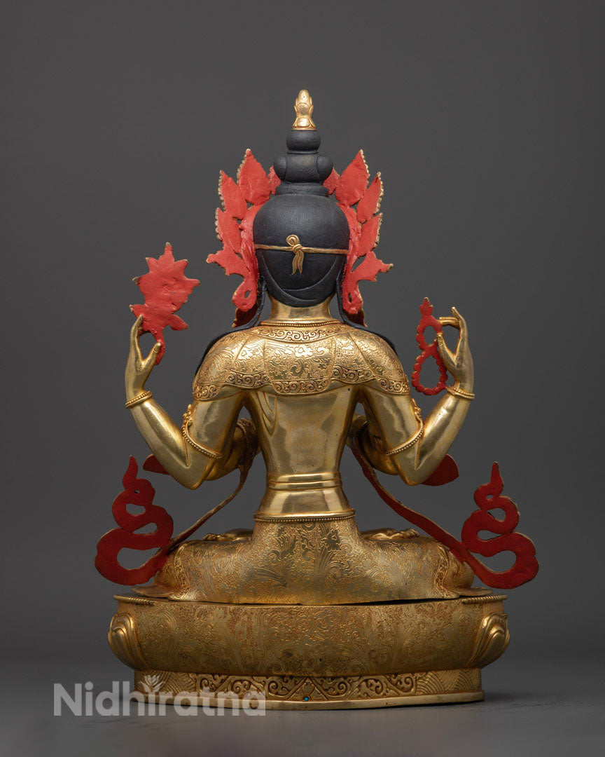 Unique Chenrezig Statue | Himalayan Sacred Art