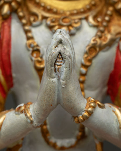 Chenrezig Statue | Nepalese Buddhist Sculpture of Compassion