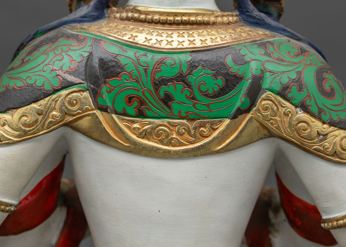 Color Chenrezig Statue | The Bodhisattva of Compassion