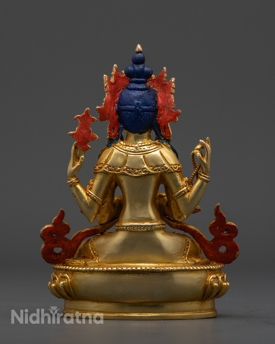 Chenrezig Statue | Hand-Crafted Traditional Artwork of Nepal