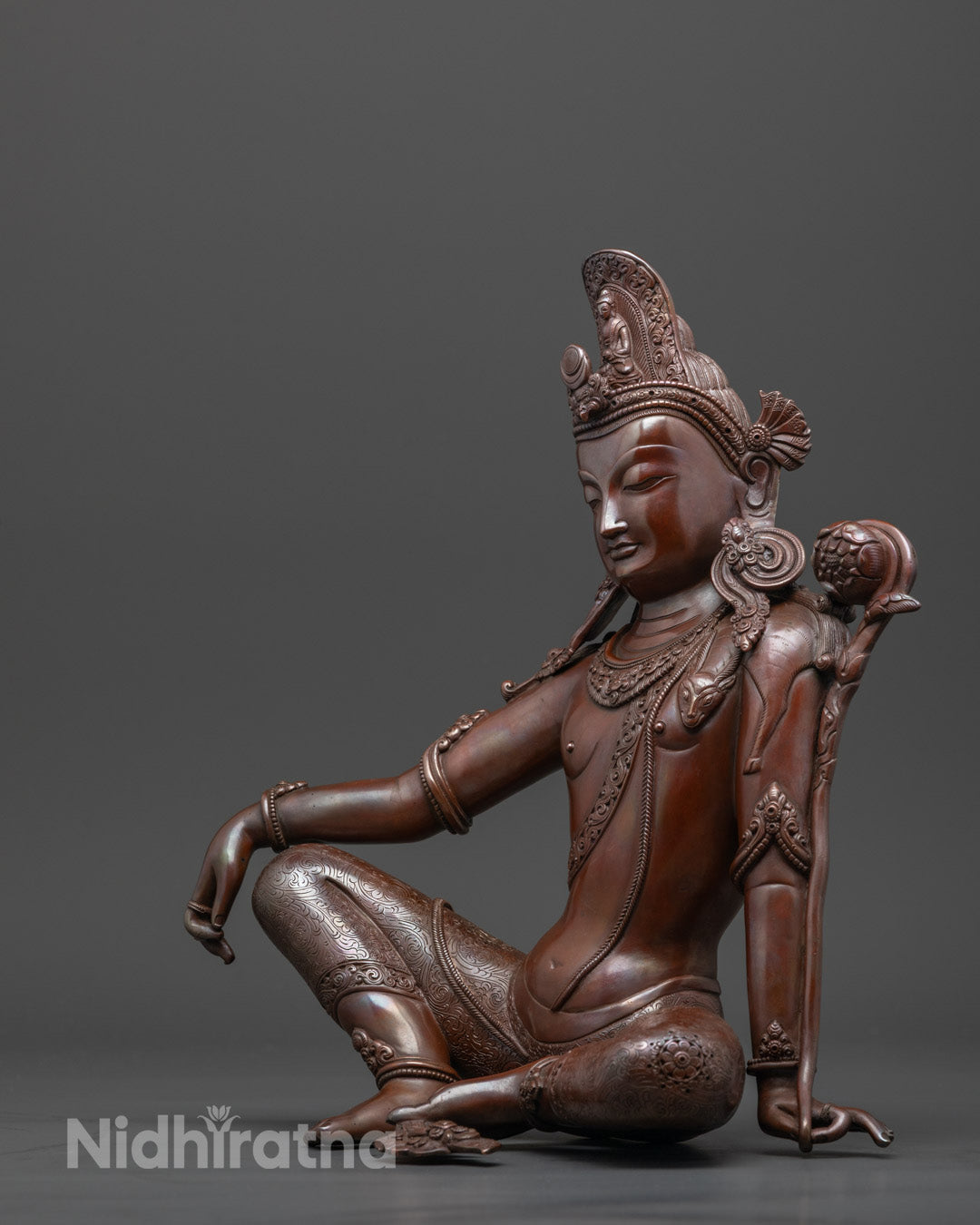 Rare Bodhisattva Chenrezig Statue | Himalayan Sacred Art