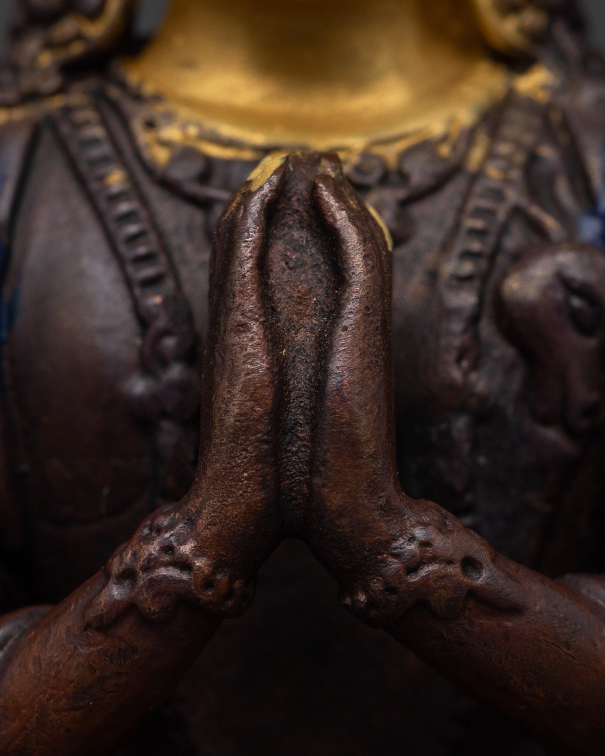 Precision-crafted Chenrezig Statue | Durable and Detailed Design