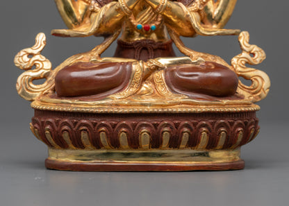 Chenrezig Bodhisattva Statue | Handcrafted Himalayan Artwork