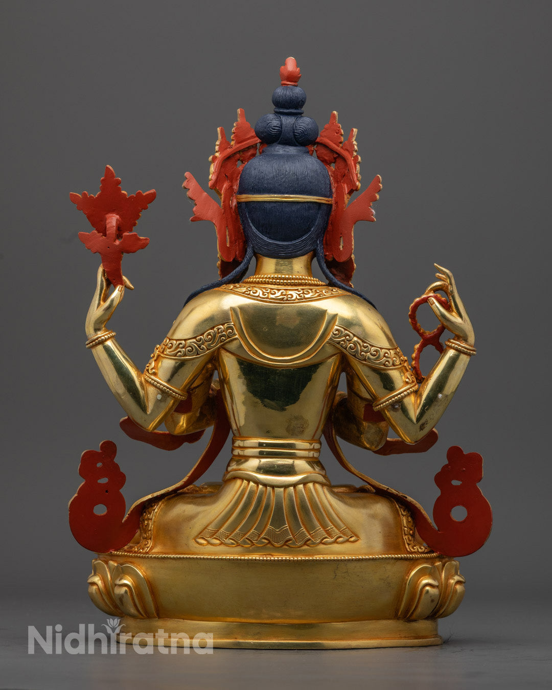 Chenrezig Statue | Authentic Tibetan Handmade Statue