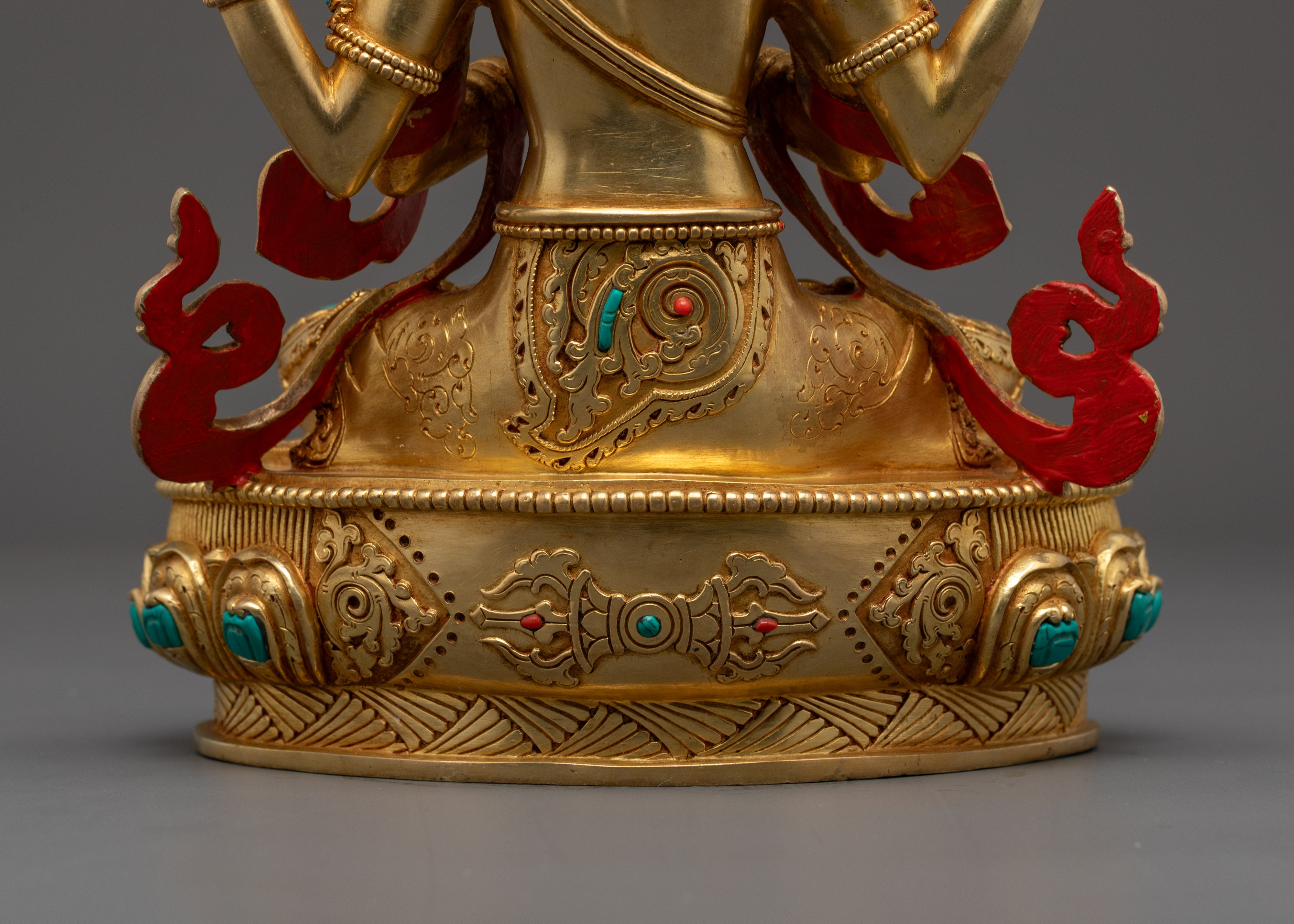 Authentic Tibetan Chenrezig Statues | Buddhist Art for Home