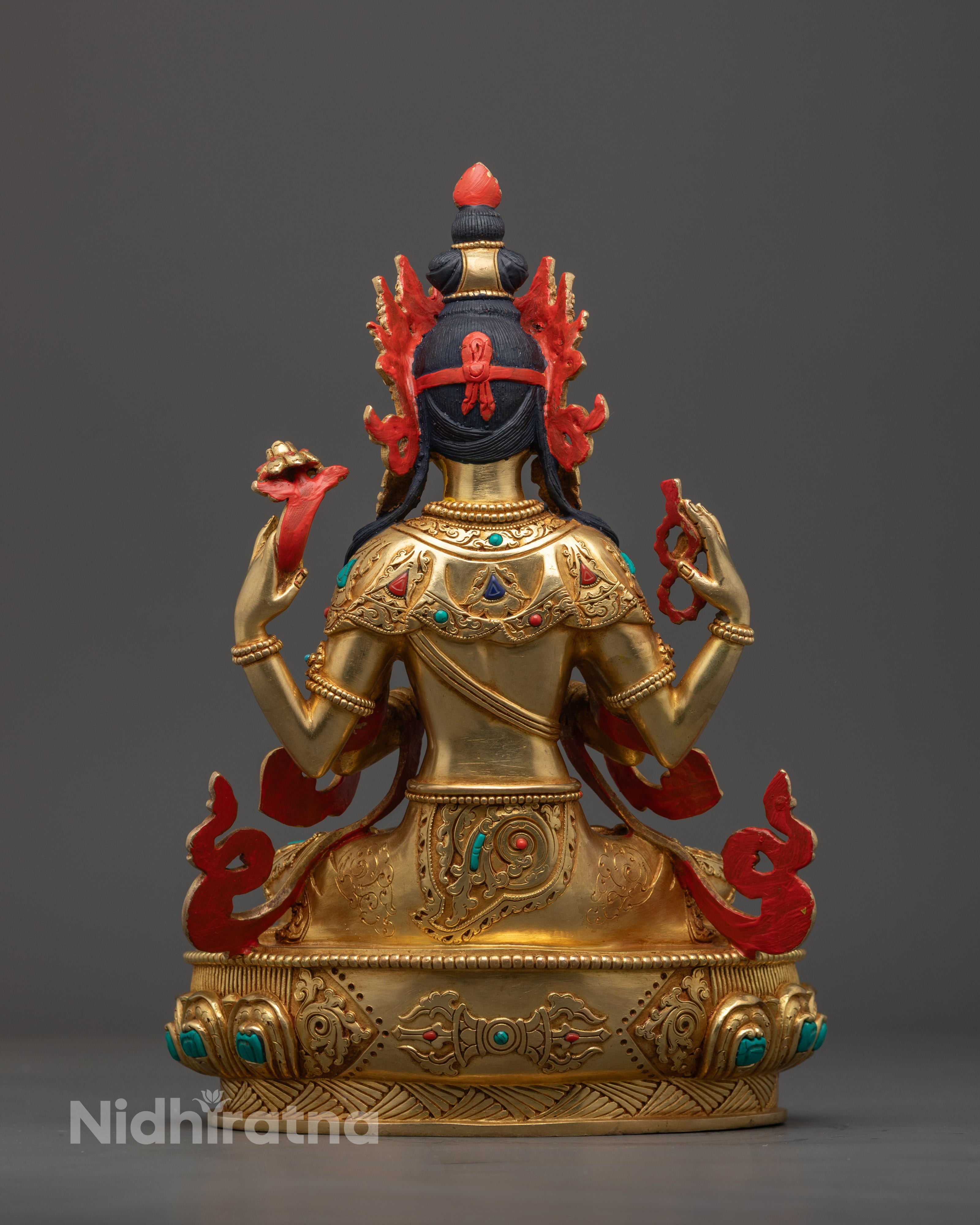 Authentic Tibetan Chenrezig Statues | Buddhist Art for Home