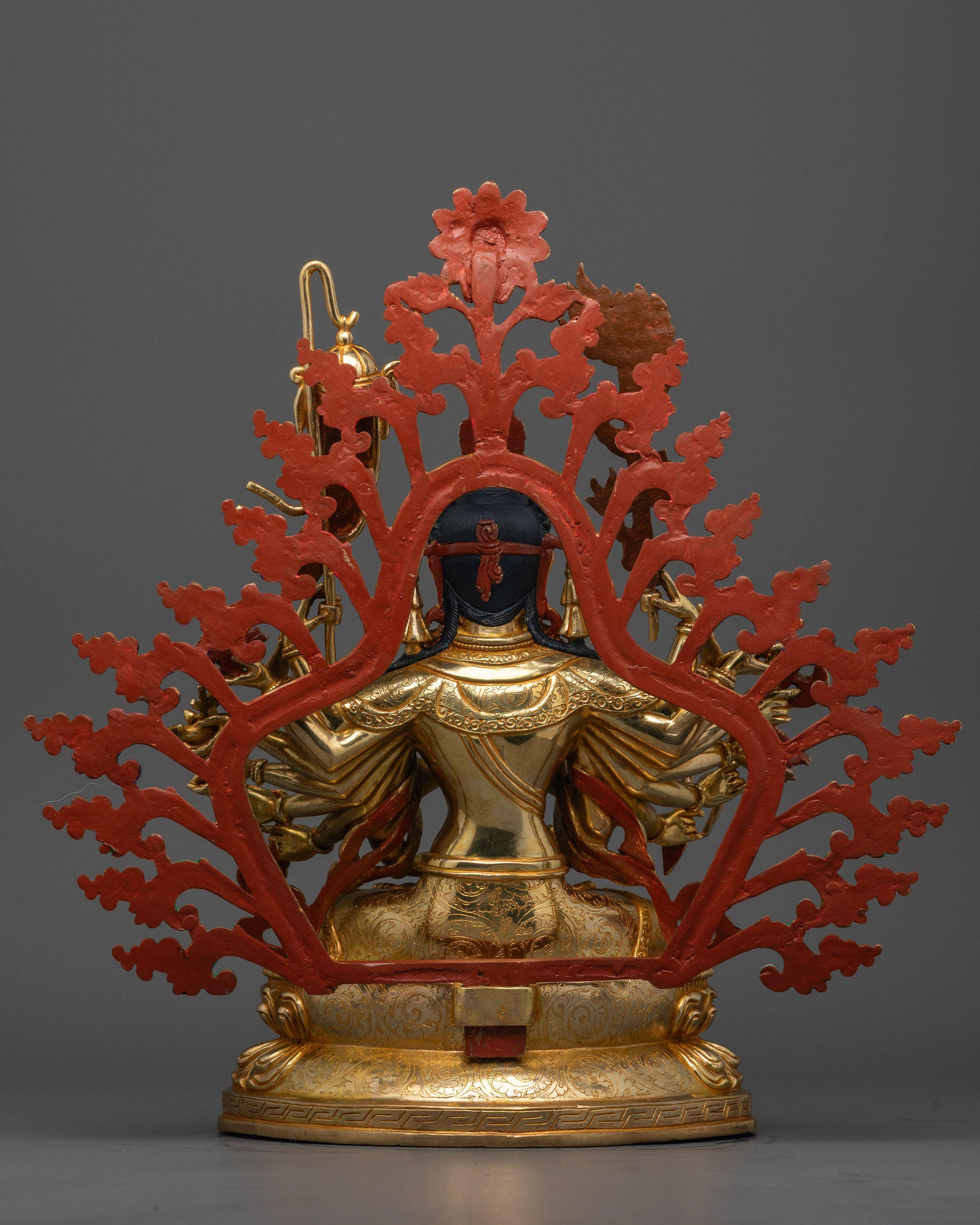 Rare Chundi Statue | Beautifully Detailed Buddhist Goddess Sculpture