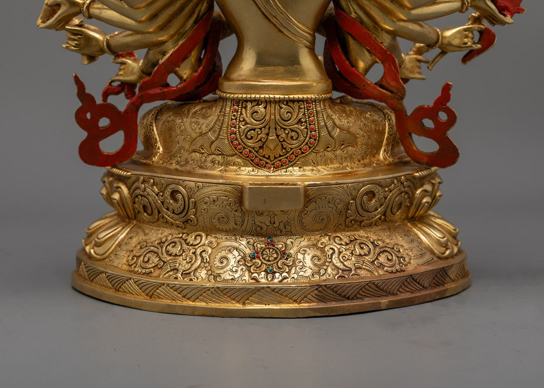 Chundi Devi Statue | Tibetan Buddhist Goddess of Protection