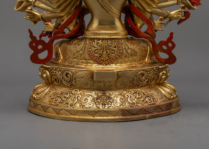 Chundi Devi Statue | Tibetan Buddhist Goddess of Protection