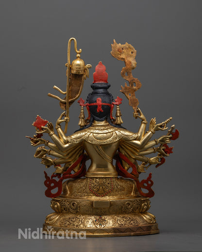 Chundi Devi Statue | Tibetan Buddhist Goddess of Protection