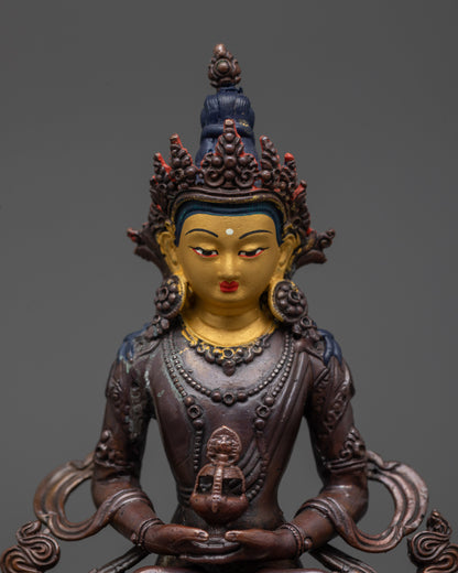 detailed Tibetan handcrafted figure