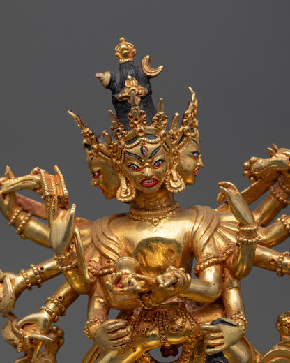Vajrayana yidam deity sculpture