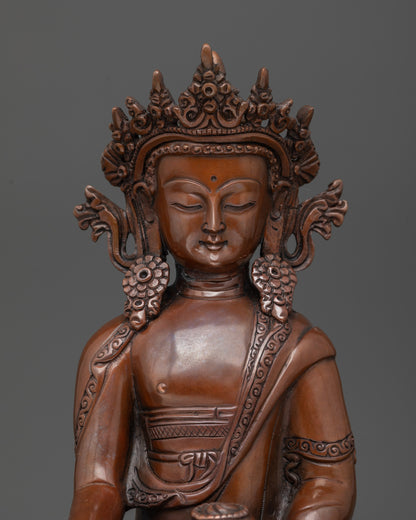 detailed handcrafted Buddha sculpture