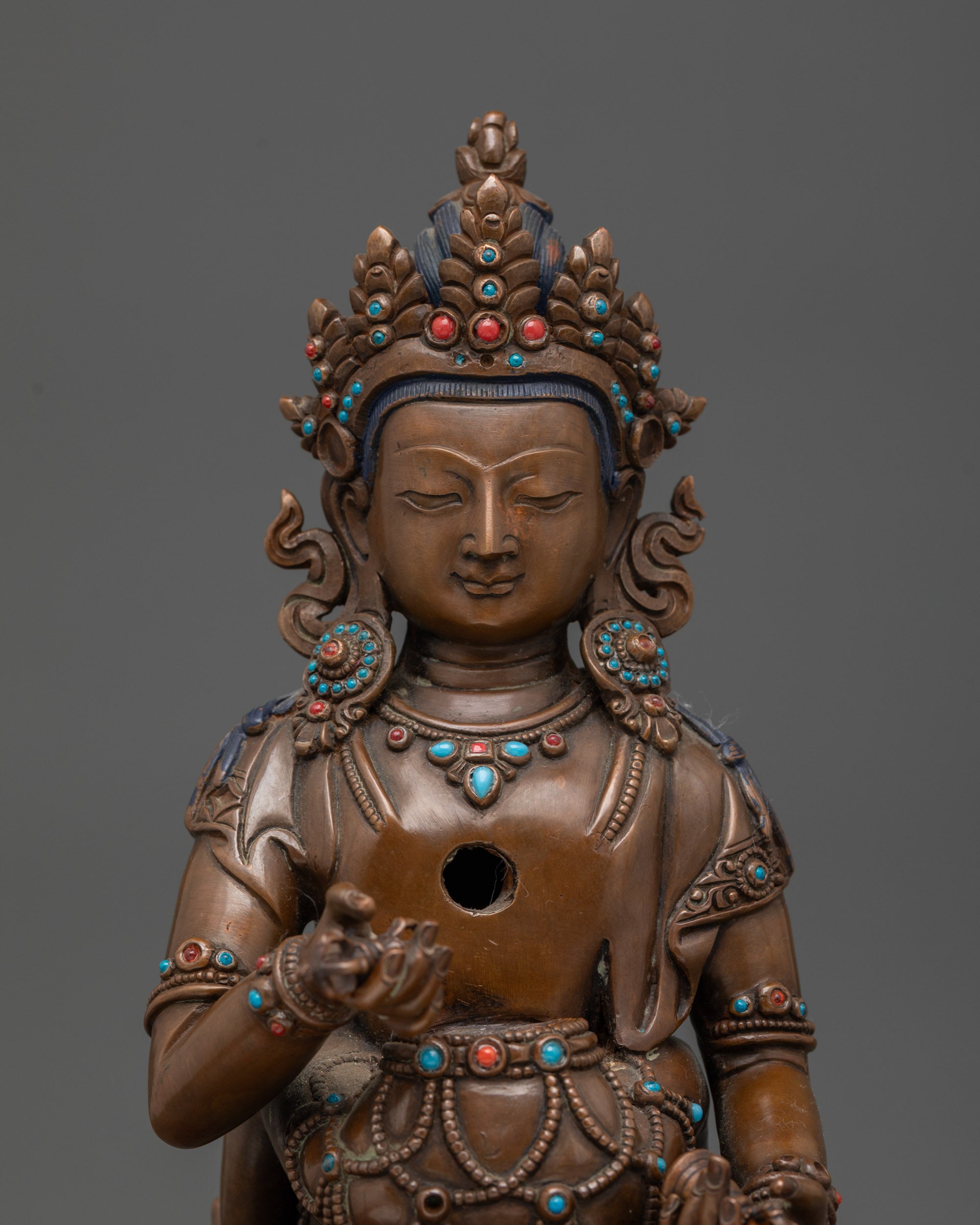 detailed handcrafted Tibetan Yab-Yum figure