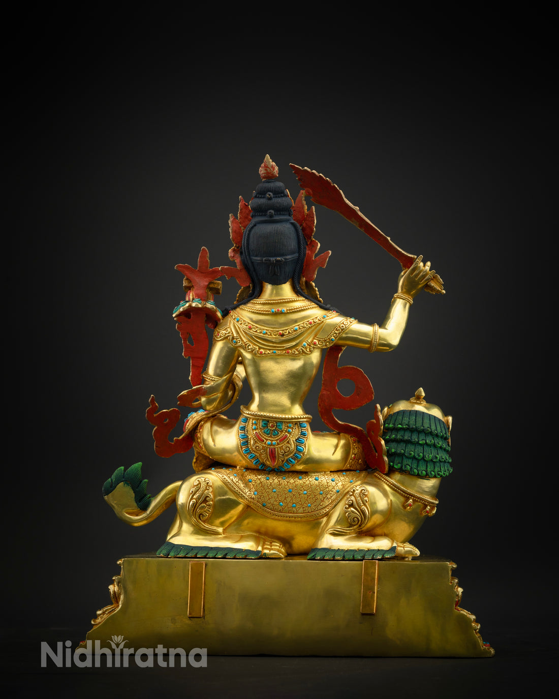 Manjushri Flaming Sword Statue | Manjushri Buddhism