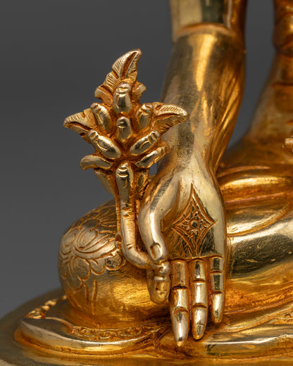 Bhaisajyaguru Vaiduryaprabha Medicine Buddha Sculpture