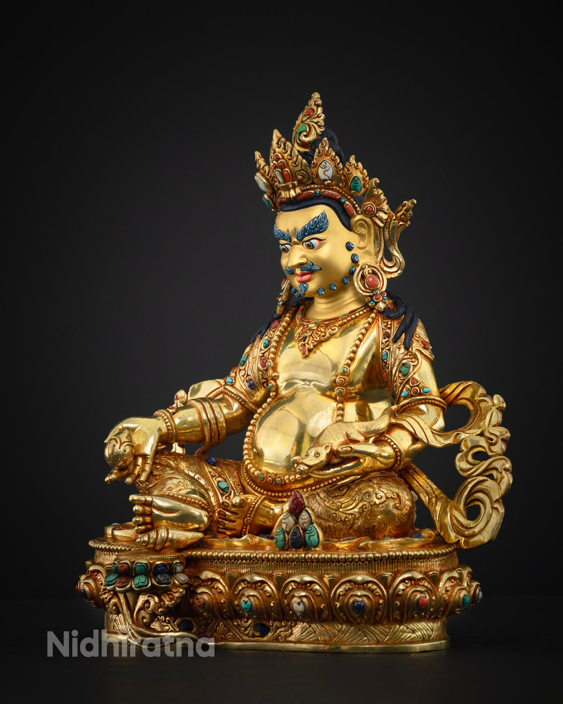 Dzambhala Kuber Statue | The Deity of Prosperity