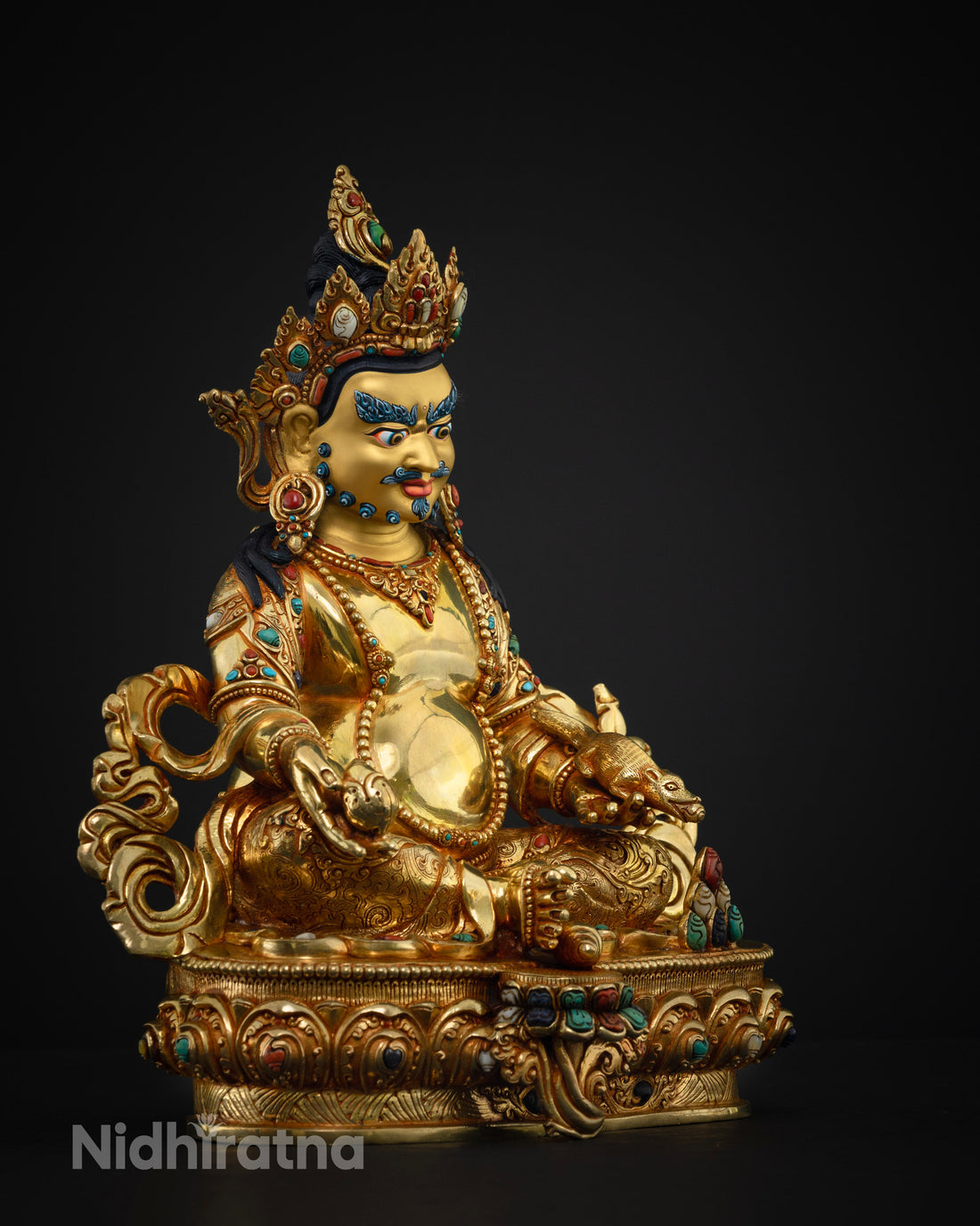 Dzambhala Kuber Statue | The Deity of Prosperity