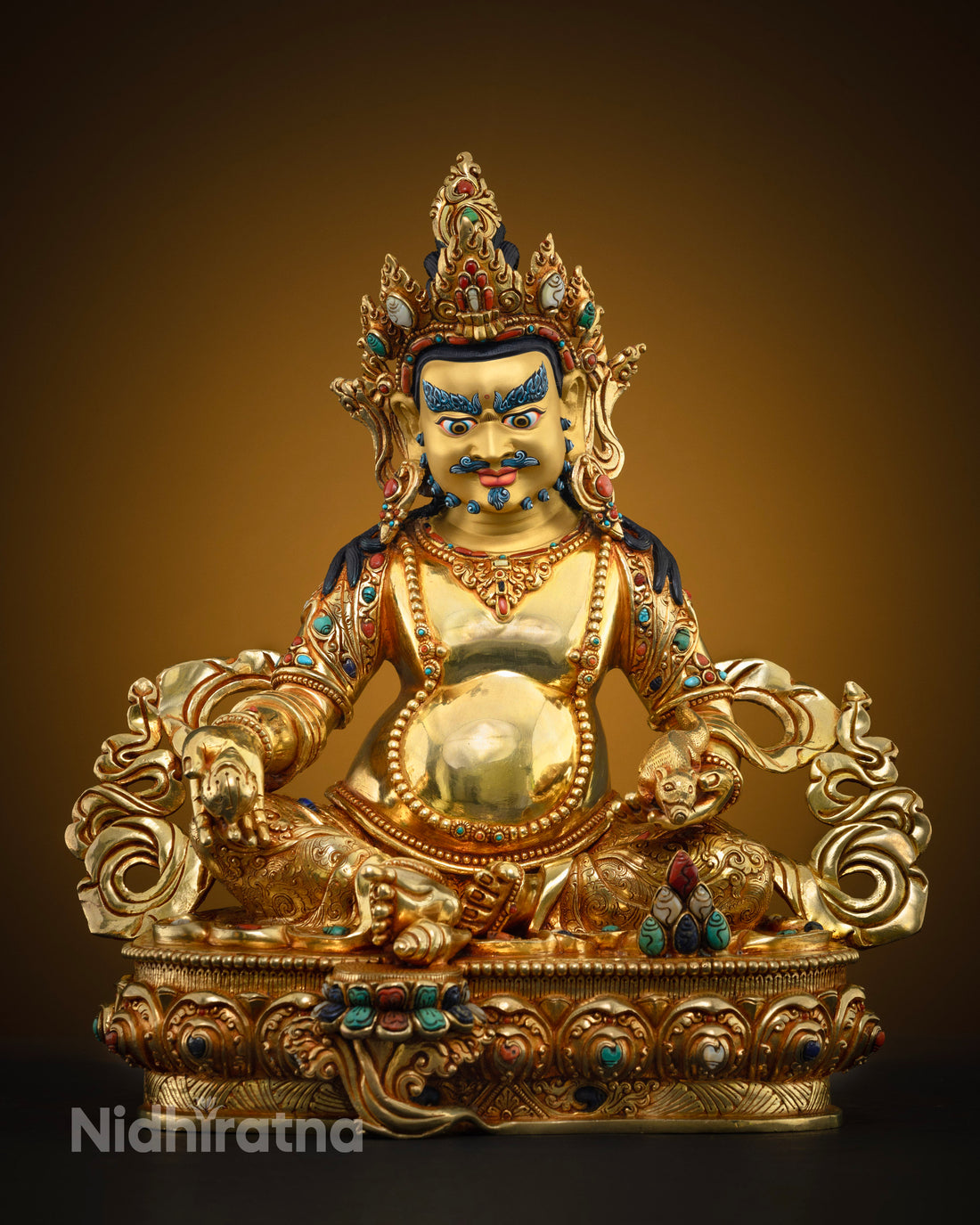 Dzambhala Kuber Statue | The Deity of Prosperity