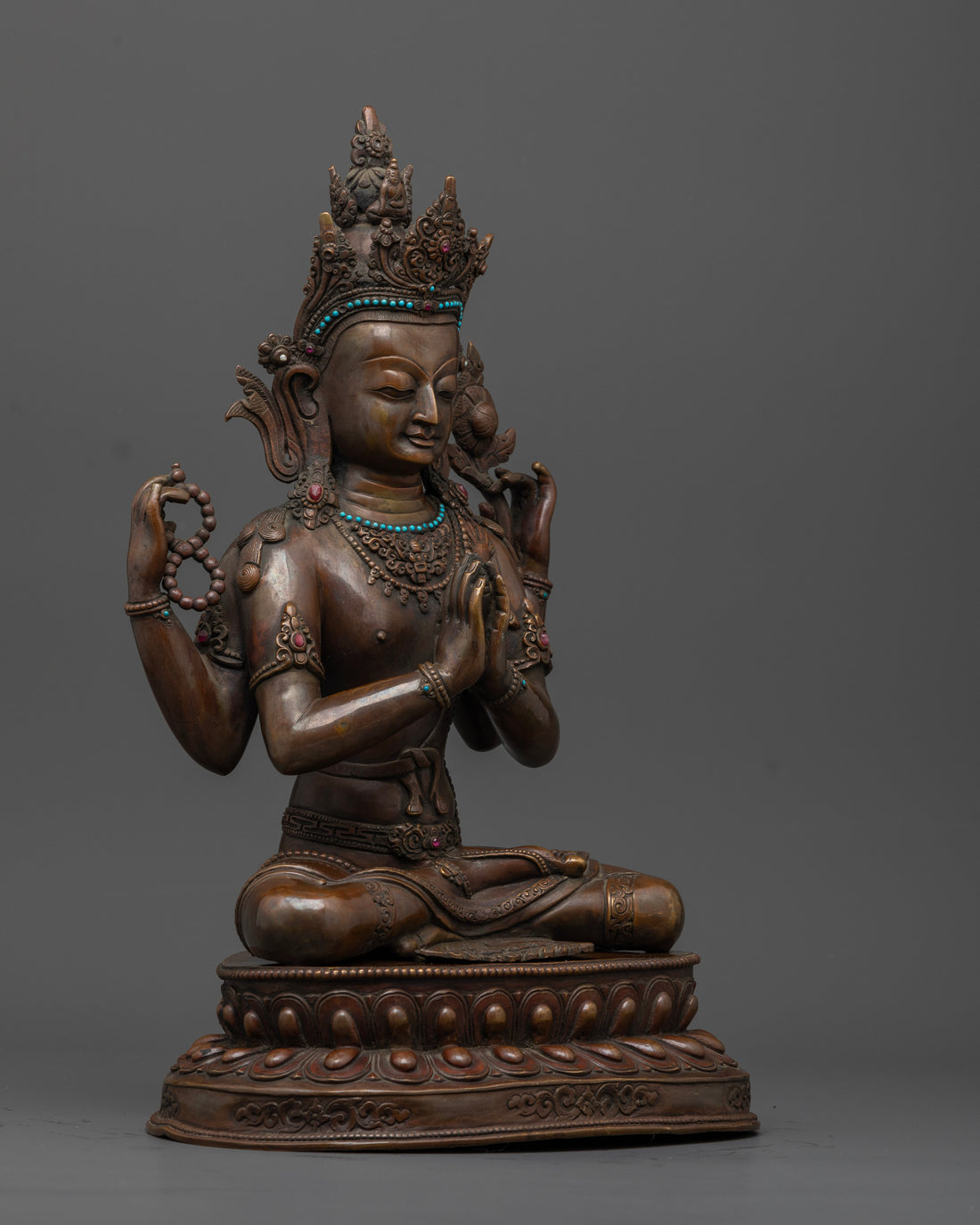 Bodhisattva Statue Set | Compassion, Wisdom & Strength Embodied