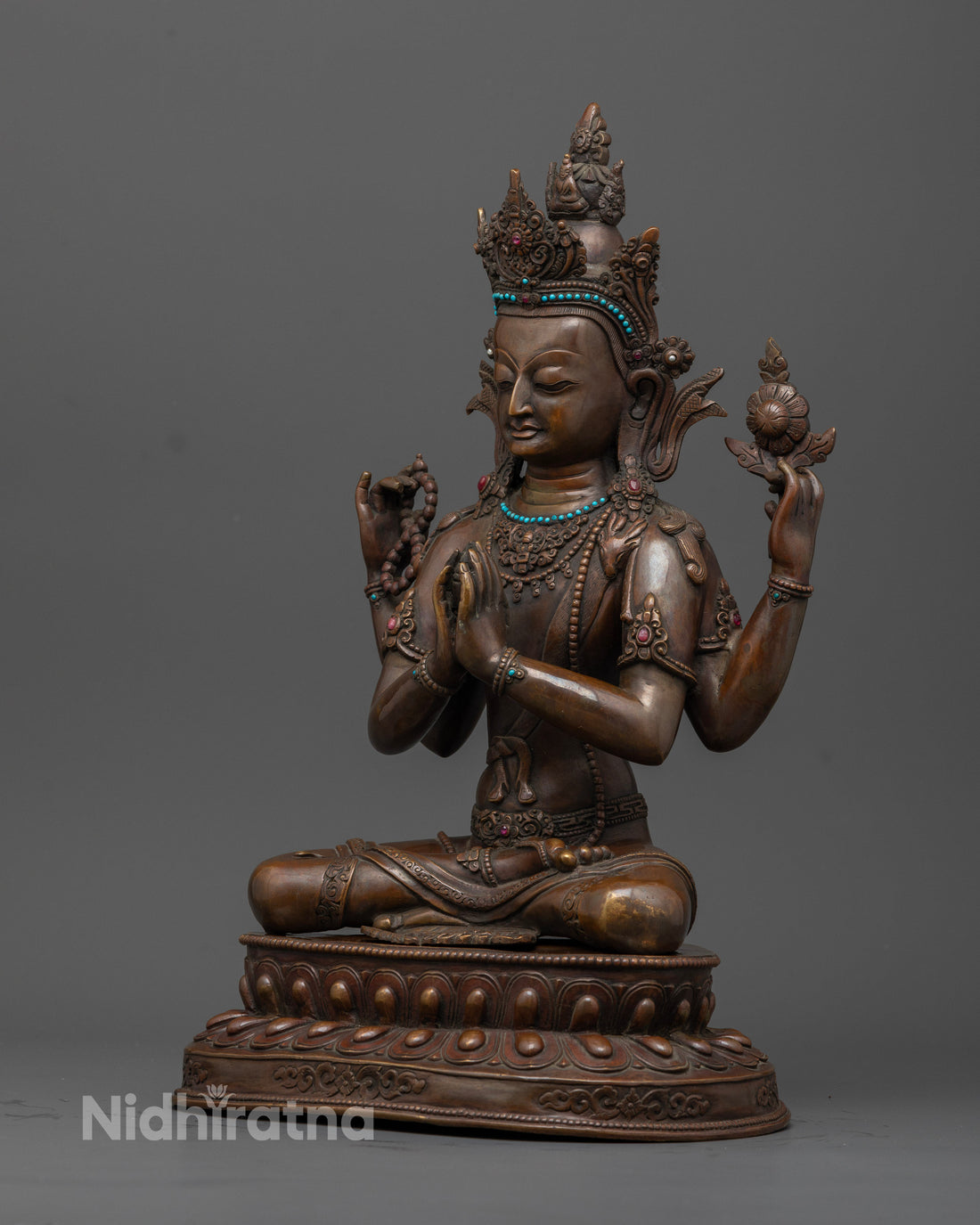 Bodhisattva Statue Set | Compassion, Wisdom & Strength Embodied