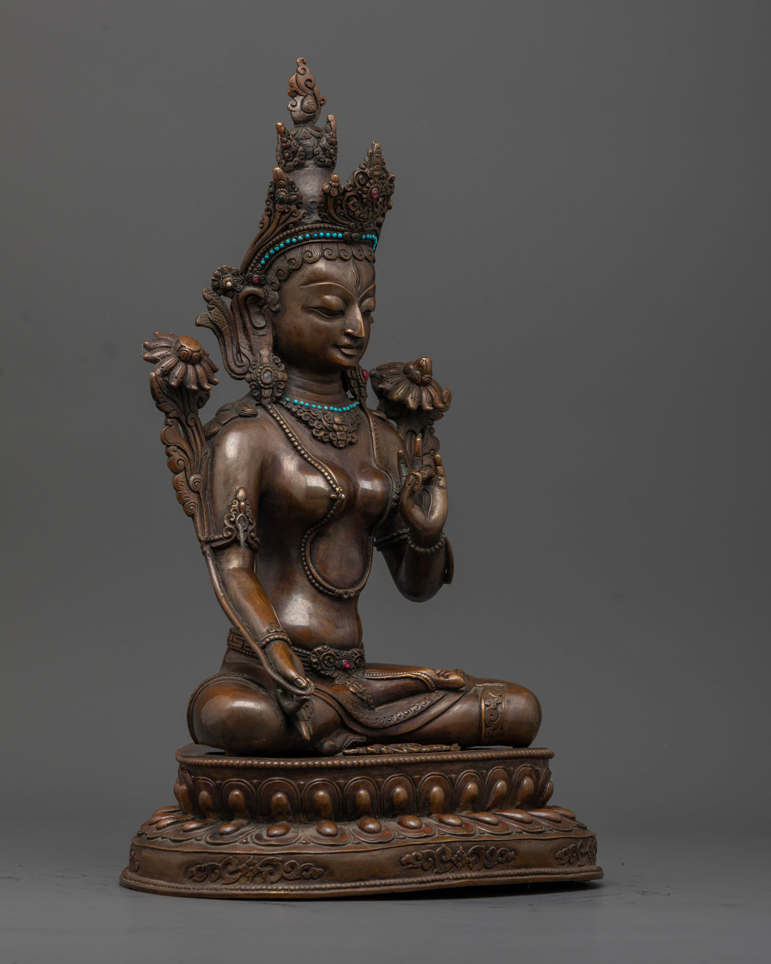 Bodhisattva Statue Set | Compassion, Wisdom & Strength Embodied