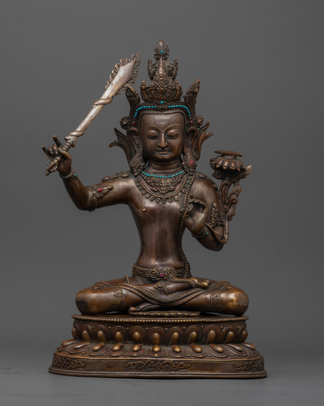 Sacred Manjushri Statue : The Protector of Knowledge