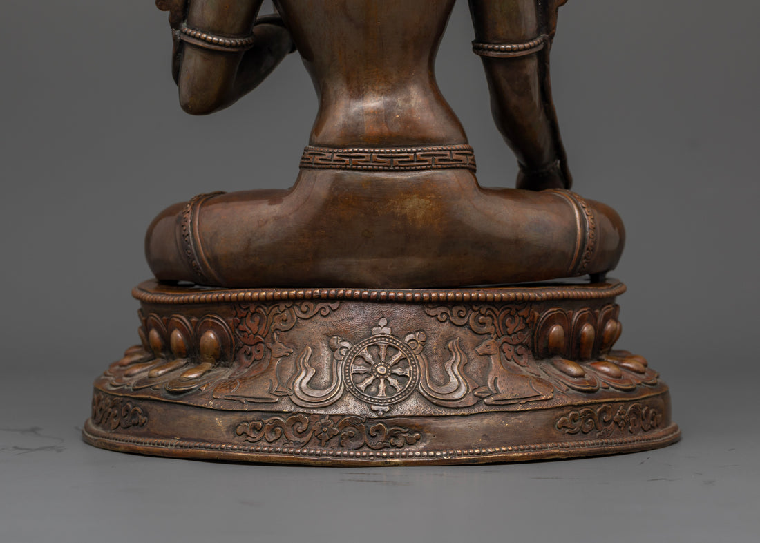 Graceful White Tara Statue :  Timeless Artistry