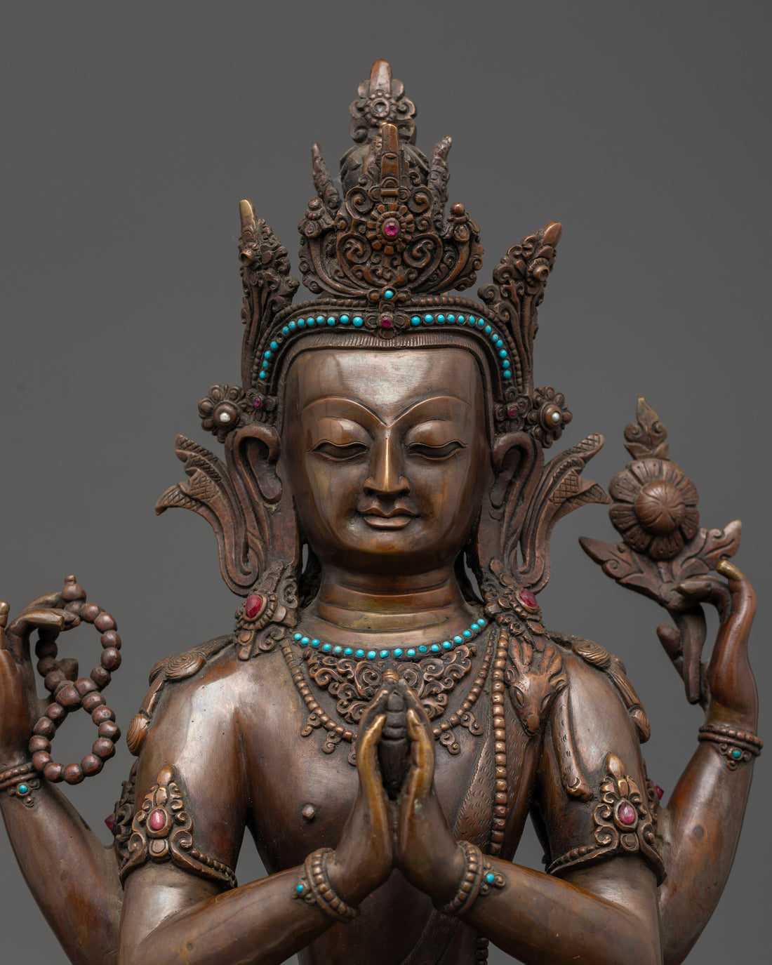 Bodhisattva Statue Set | Compassion, Wisdom & Strength Embodied