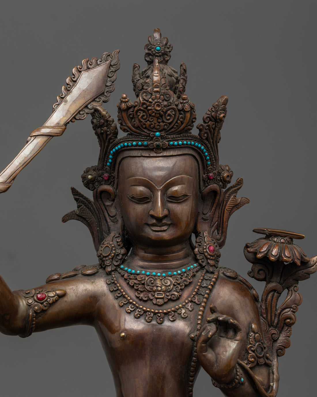 Sacred Manjushri Statue : The Protector of Knowledge