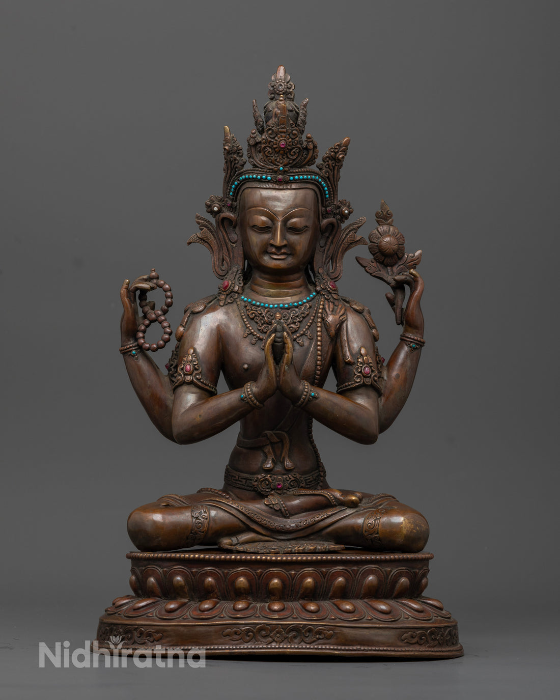 Bodhisattva Statue Set | Compassion, Wisdom & Strength Embodied