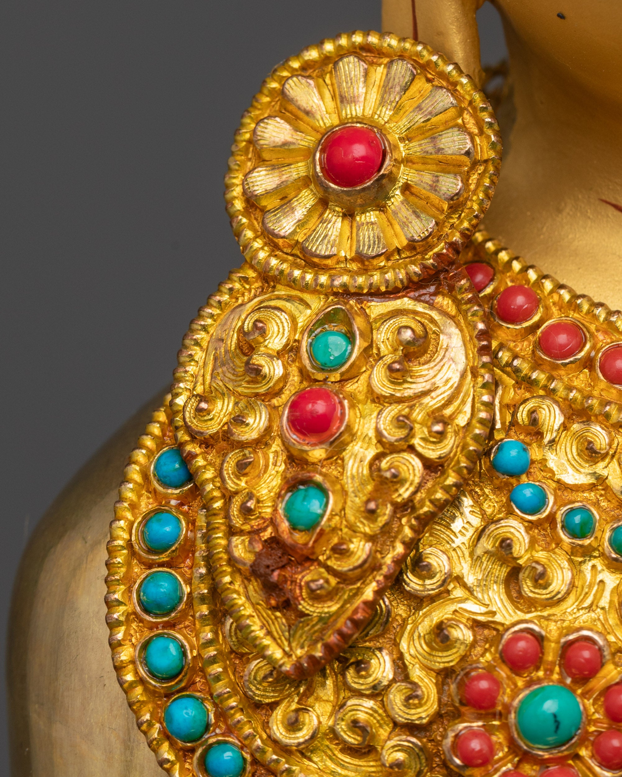 Crown Amitabha Buddha Statue | Authentic Himalayan Craftsmanship