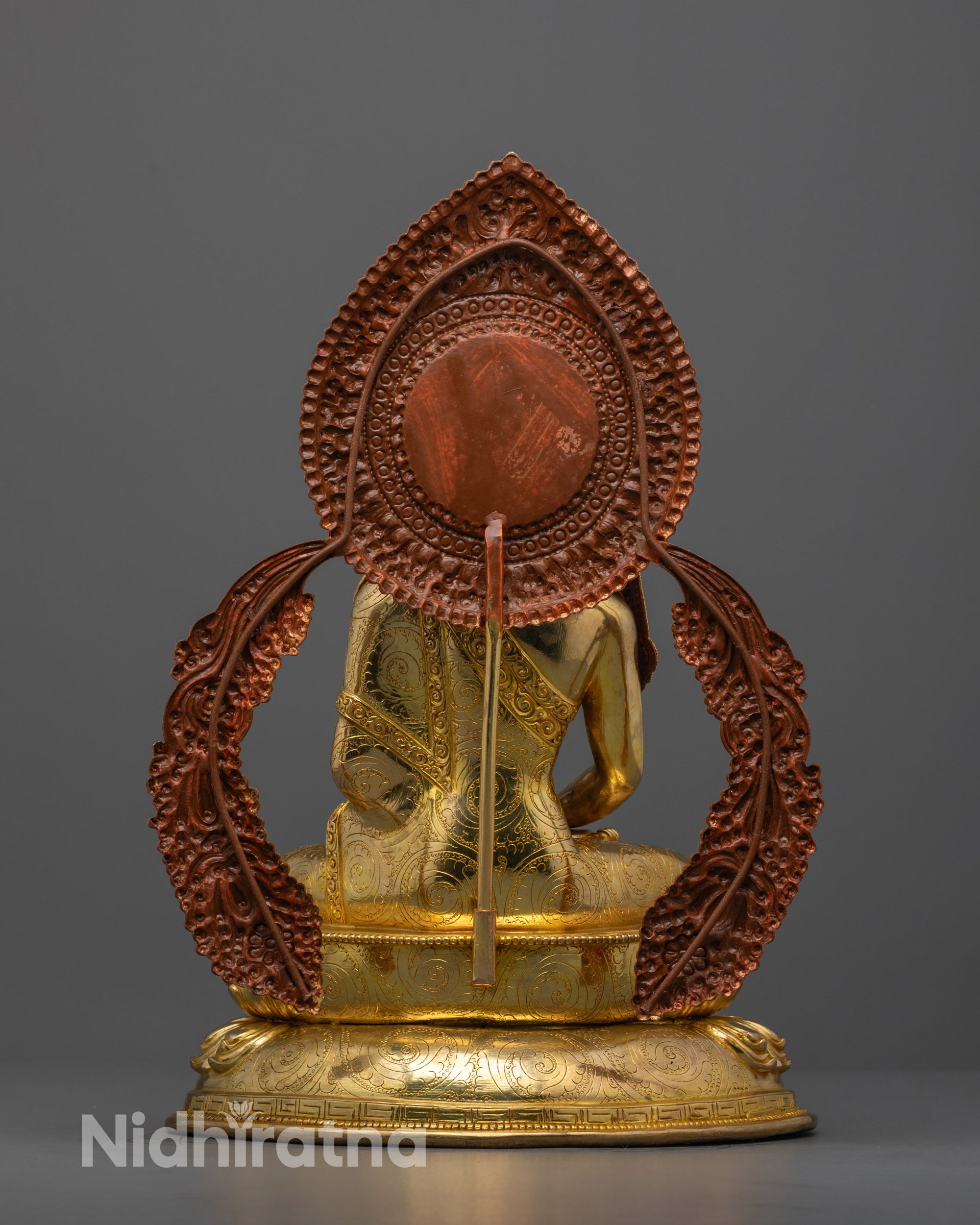 Crown Amitabha Buddha Statue | Authentic Himalayan Craftsmanship