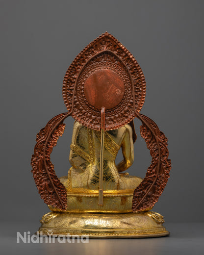 Crown Amitabha Buddha Statue | Authentic Himalayan Craftsmanship