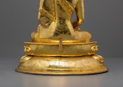 Crown Amitabha Buddha Statue | Authentic Himalayan Craftsmanship