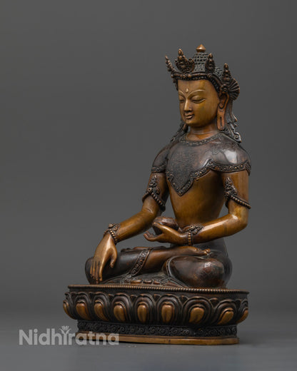 Crown Shakyamuni Buddha | Traditional Himalayan Art