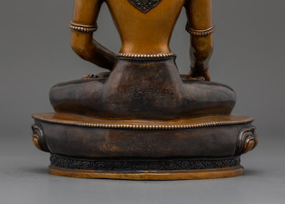 Crown Shakyamuni Buddha | Traditional Himalayan Art