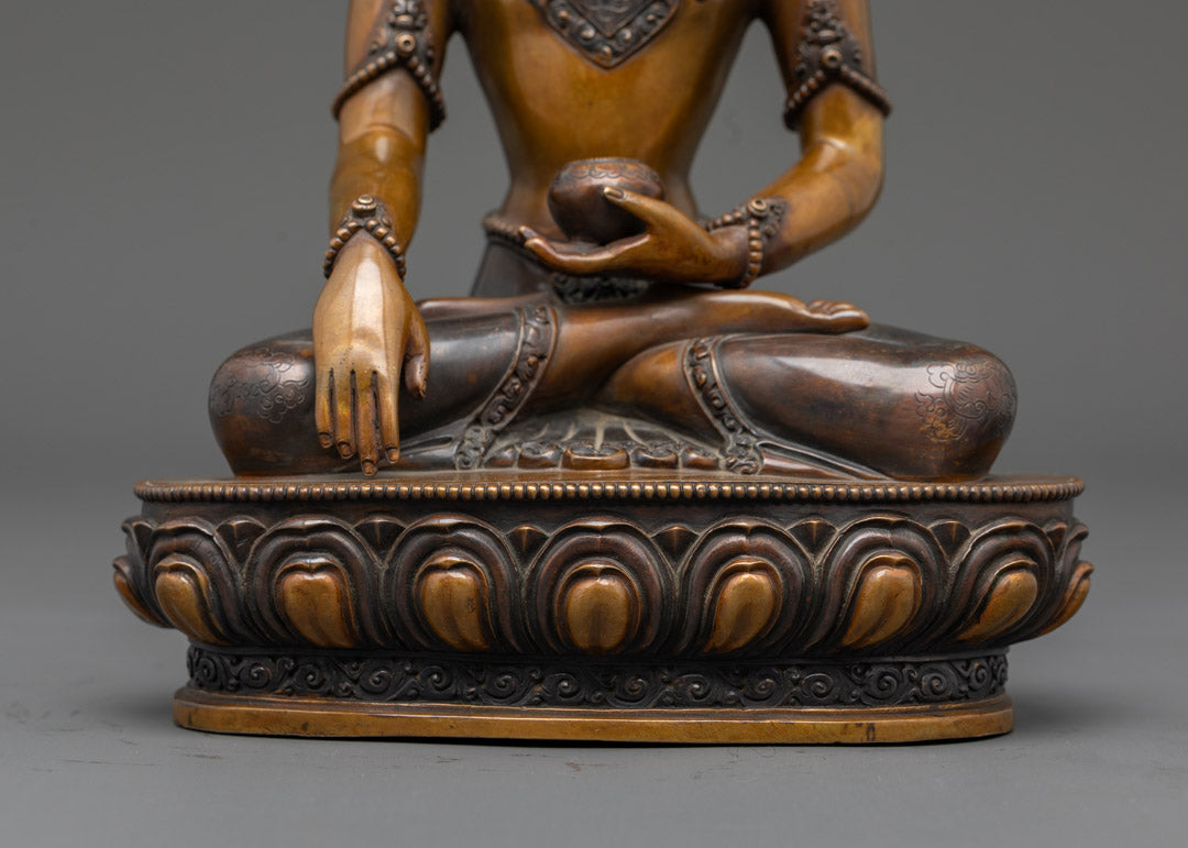 Crown Shakyamuni Buddha | Traditional Himalayan Art