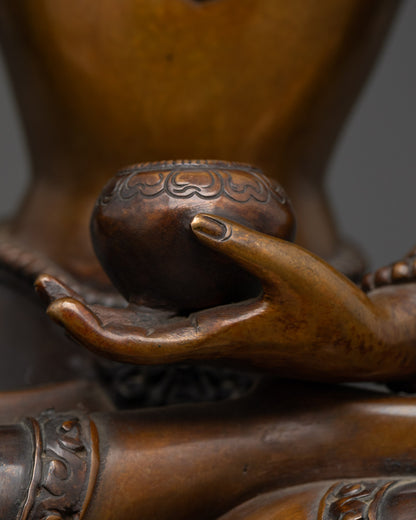 Crown Shakyamuni Buddha | Traditional Himalayan Art