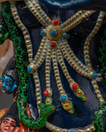 Royal Blue Troma Nagmo Sculpture