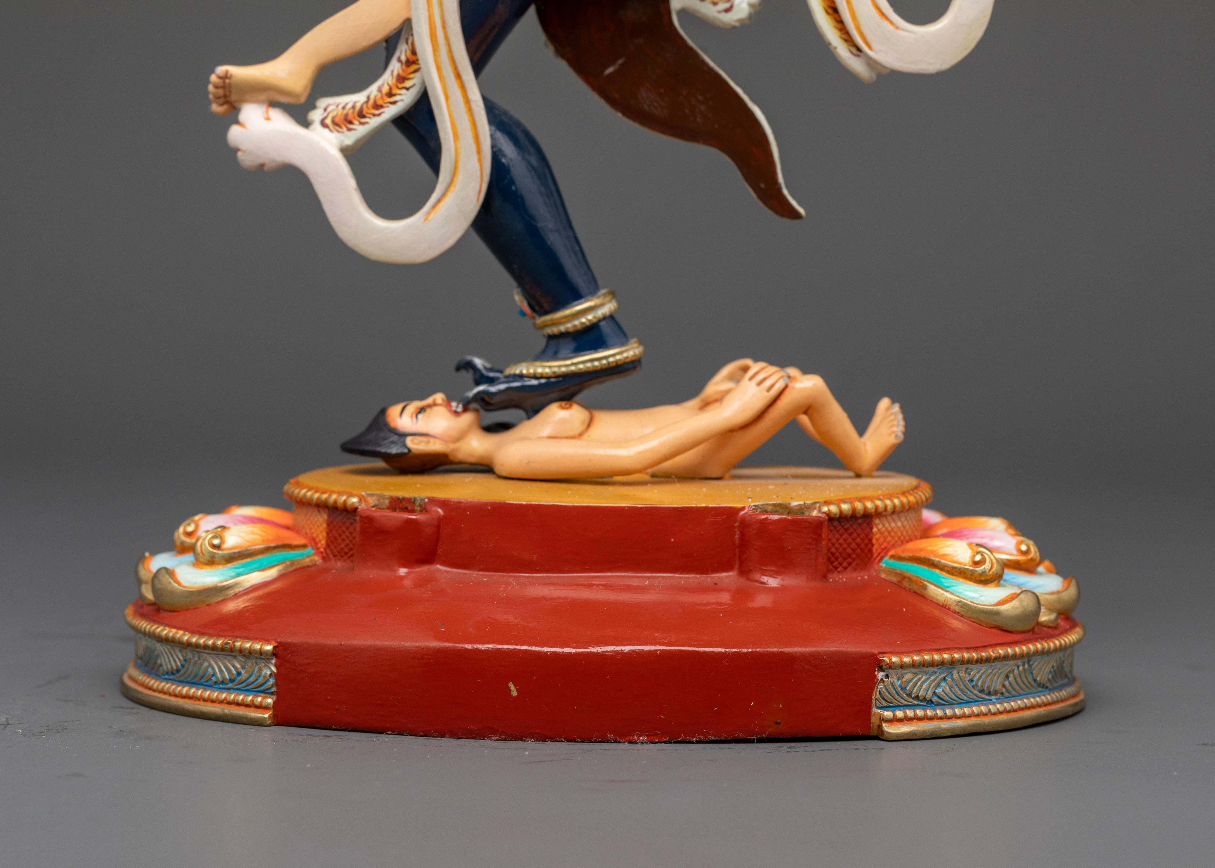 Royal Blue Troma Nagmo Sculpture