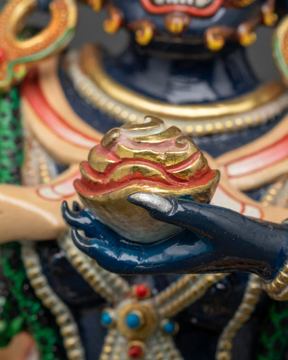 Royal Blue Troma Nagmo Sculpture