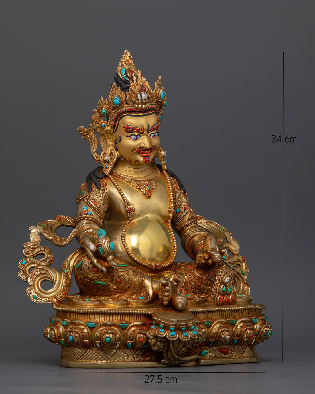 Dzambhala: The Tibetan Buddhist Deity of Wealth