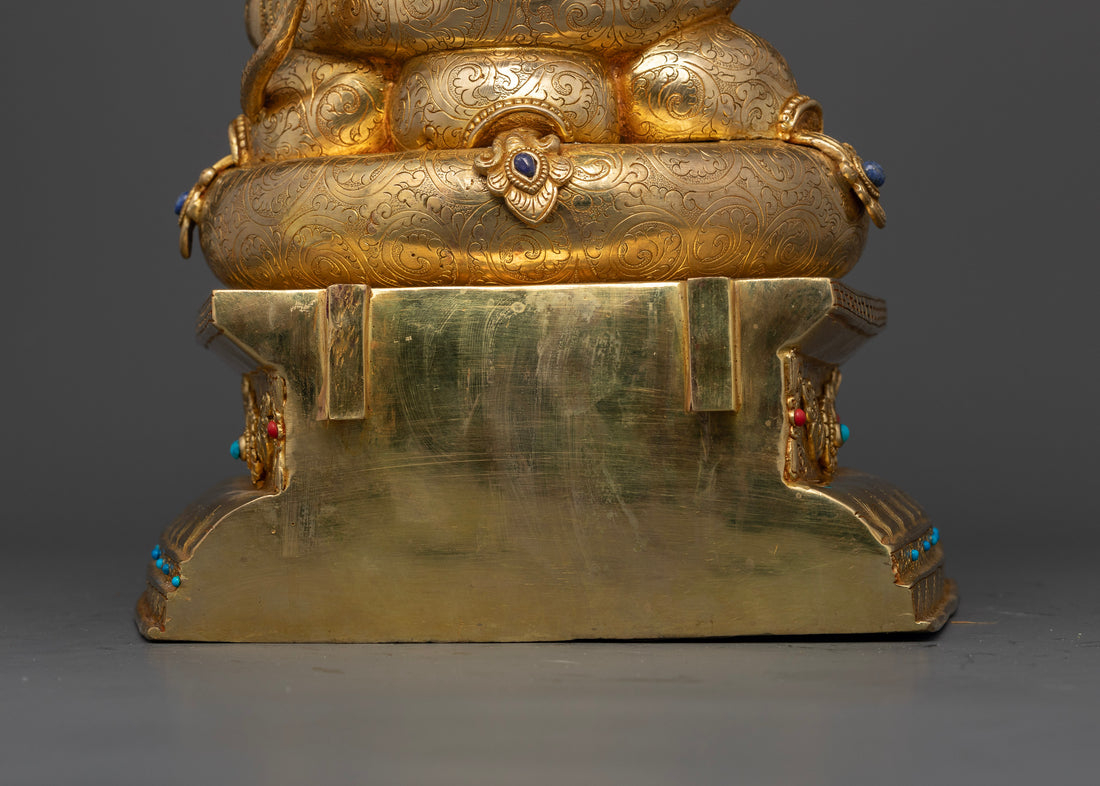 Jambhala Seated on a Throne: Wealth Deity