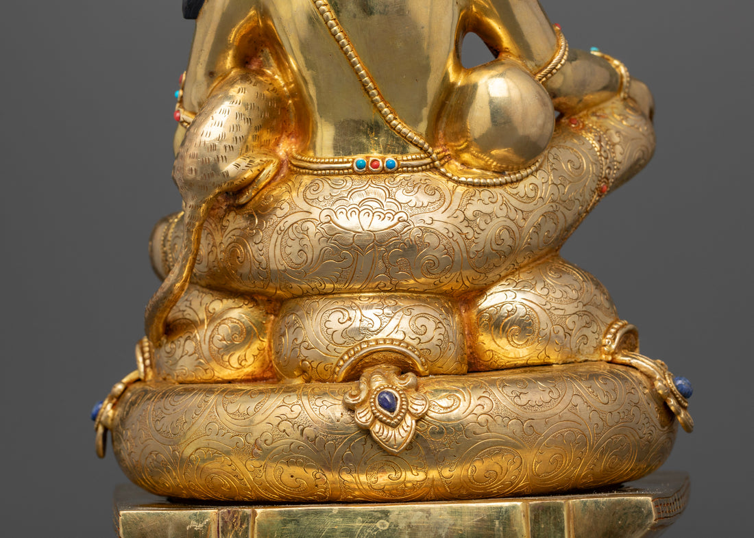 Jambhala Seated on a Throne: Wealth Deity