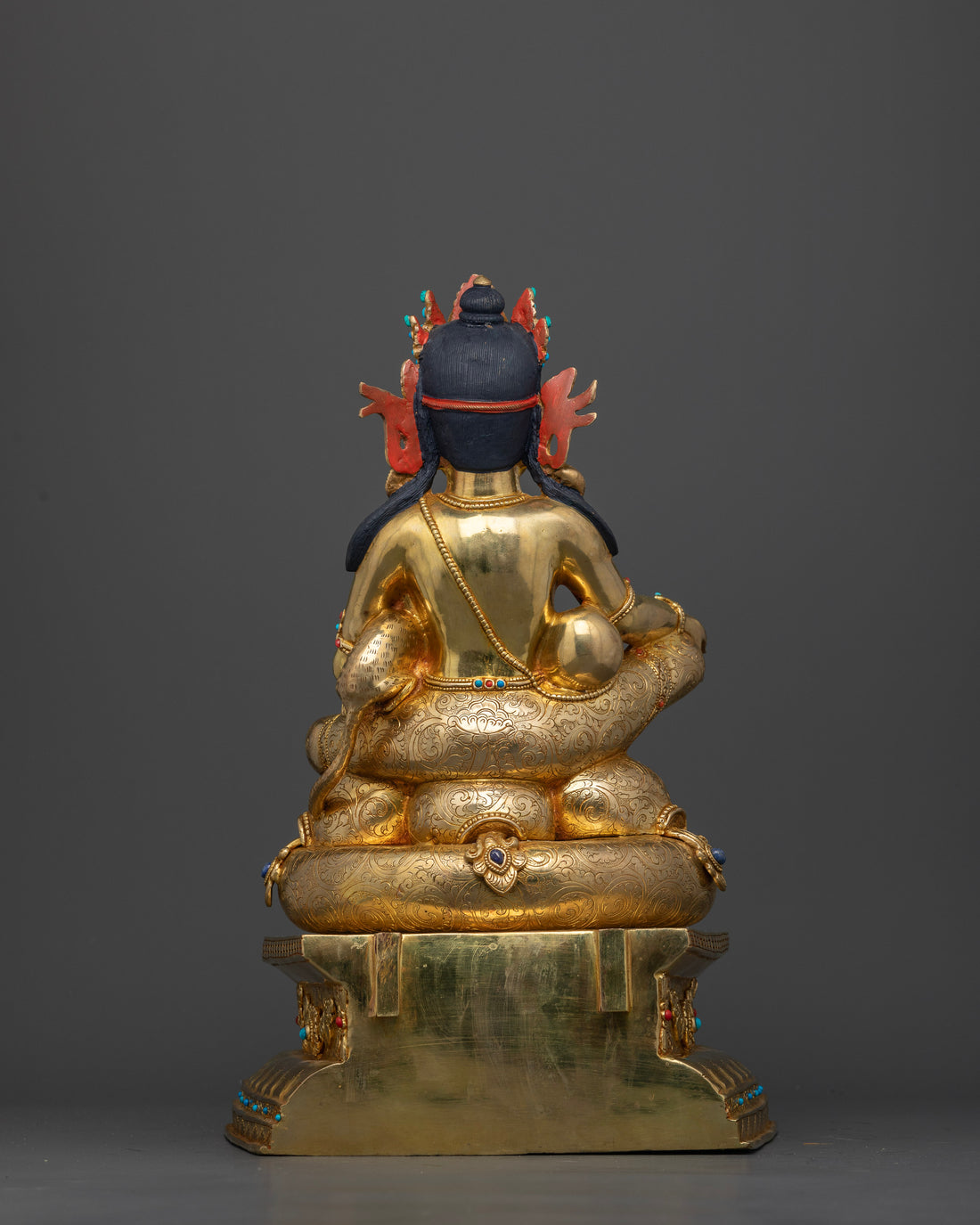 Jambhala Seated on a Throne: Wealth Deity