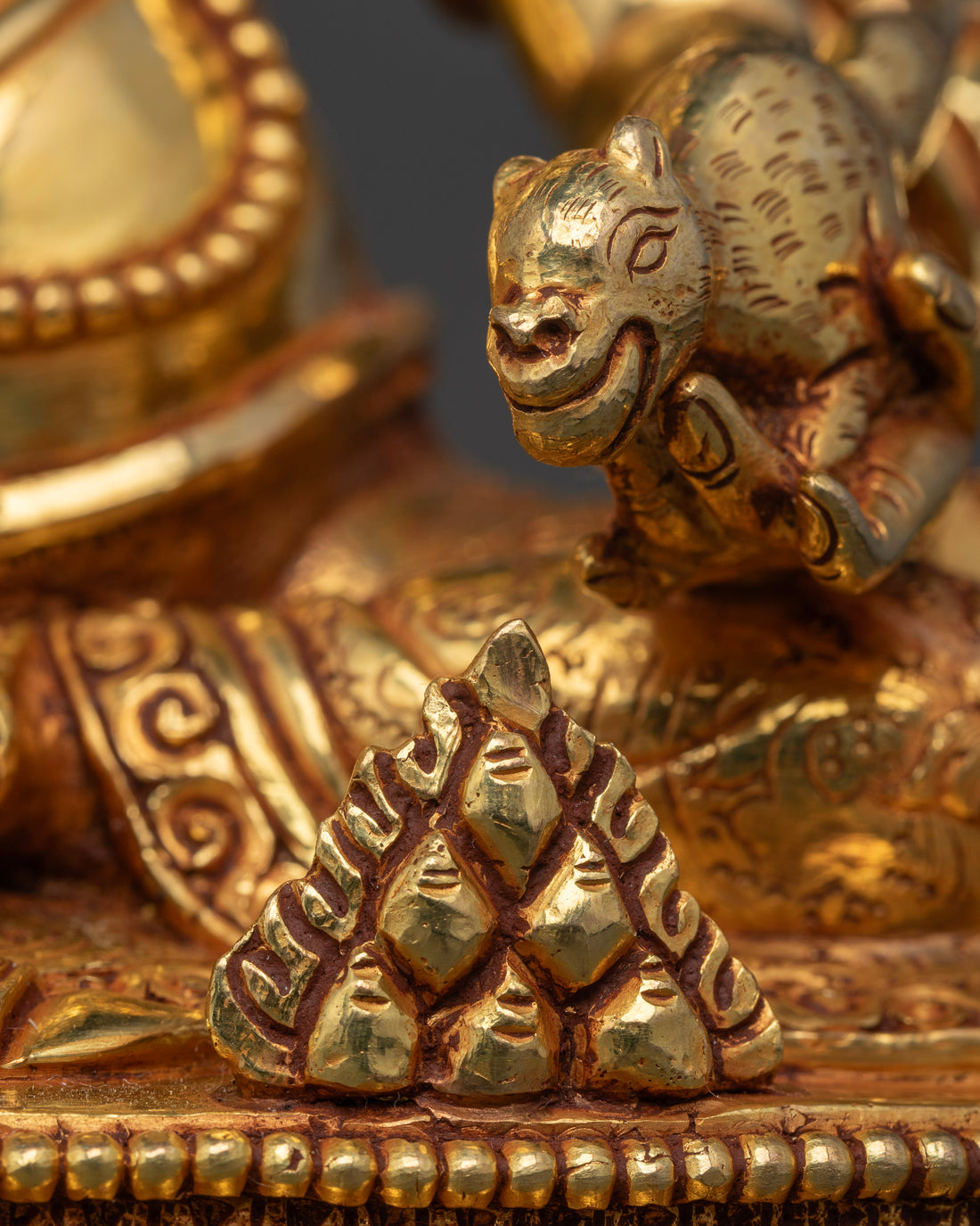 Handcrafted Wealth Deity Statue: Dzambhala (Kubera)