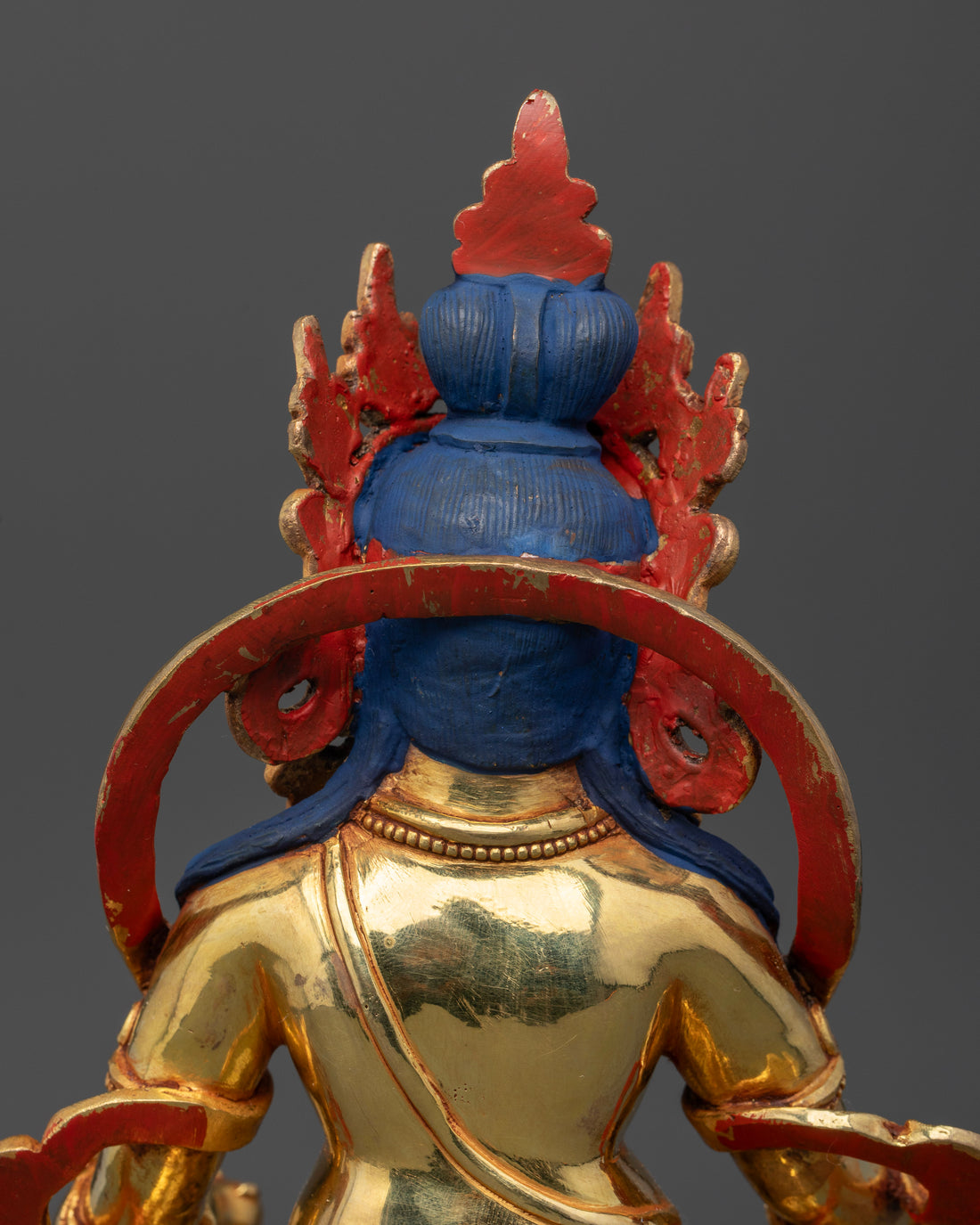 Handcrafted Wealth Deity Statue: Dzambhala (Kubera)