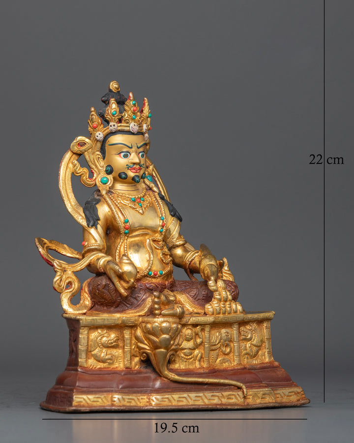 Jambhala Buddhist Deity: The Pure Essence of Prosperity