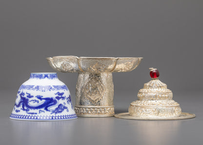 Authentic Nepalese Dhakya Pot | Symbol of Purity